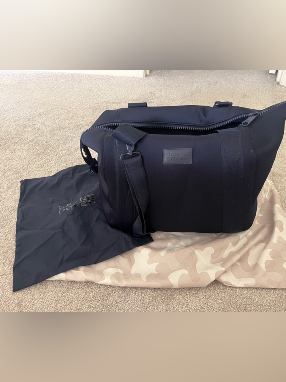 Dagne Dover Medium Landon Carryall in Storm